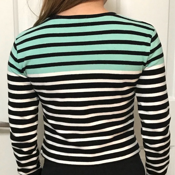 Alexander Wang Crewneck long sleeve cropped tee - Picture 2 of 5